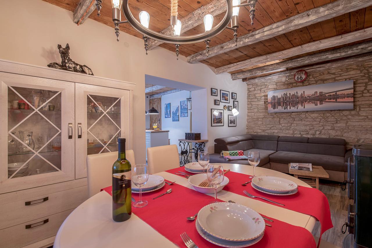 Rustic Istrian House Varesco Krnica Luaran gambar